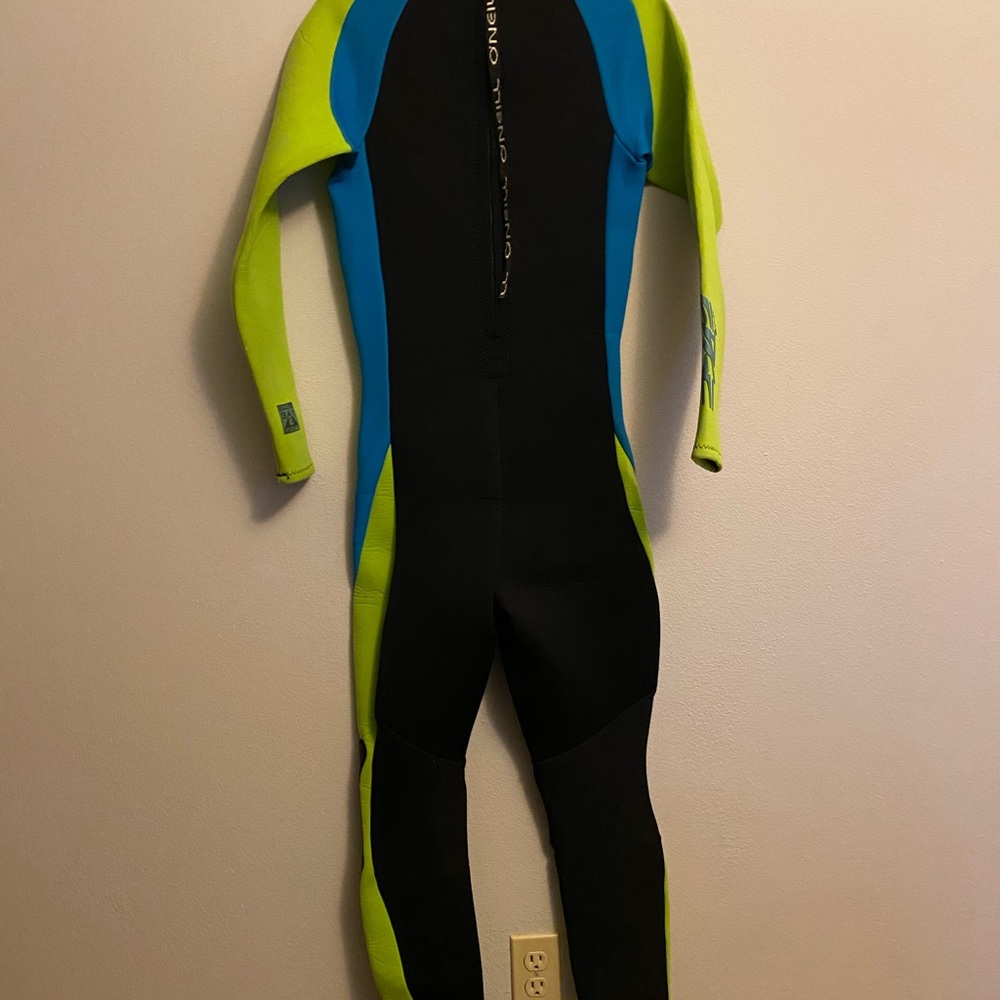 O’Neill The Edge Neon Colored Wetsuit! Men’s MT! - Picture 2 of 8